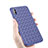 Funda Silicona Goma de Cuero para Apple iPhone Xs Max Azul