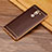 Funda Silicona Goma de Cuero para Huawei Honor 6X Marron