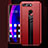 Funda Silicona Goma de Cuero Q01 para Huawei Honor View 20 Rojo