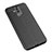 Funda Silicona Goma de Cuero Q01 para Huawei Maimang 7 Negro