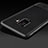 Funda Silicona Goma de Cuero Q01 para Samsung Galaxy J6 (2018) J600F Negro