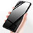 Funda Silicona Goma Espejo con Anillo de dedo Soporte para Huawei Honor View 10 Negro
