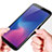 Funda Silicona Goma Espejo M01 para Samsung Galaxy A6s Negro