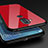 Funda Silicona Goma Espejo para Nokia 7.1 Plus Rojo