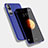 Funda Silicona Goma para Apple iPhone Xs Azul