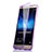 Funda Silicona Transparente Cubre Entero para Huawei Mate S Morado
