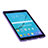 Funda Silicona Transparente X-Line para Samsung Galaxy Tab S2 8.0 SM-T710 SM-T715 Morado