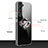 Funda Silicona Ultrafina Carcasa Transparente con Magnetico Anillo de dedo Soporte A01 para Samsung Galaxy S21 5G