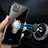 Funda Silicona Ultrafina Carcasa Transparente con Magnetico Anillo de dedo Soporte C01 para Apple iPhone 11 Pro Max