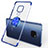 Funda Silicona Ultrafina Carcasa Transparente con Magnetico Anillo de dedo Soporte C01 para Huawei Mate 20