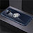 Funda Silicona Ultrafina Carcasa Transparente con Magnetico Anillo de dedo Soporte C01 para Samsung Galaxy S10e