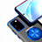 Funda Silicona Ultrafina Carcasa Transparente con Magnetico Anillo de dedo Soporte C01 para Samsung Galaxy S20