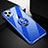 Funda Silicona Ultrafina Carcasa Transparente con Magnetico Anillo de dedo Soporte C03 para Apple iPhone 11 Pro