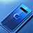 Funda Silicona Ultrafina Carcasa Transparente con Magnetico Anillo de dedo Soporte C03 para Samsung Galaxy S10 Plus