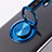 Funda Silicona Ultrafina Carcasa Transparente con Magnetico Anillo de dedo Soporte C04 para Huawei P30 Pro New Edition