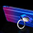 Funda Silicona Ultrafina Carcasa Transparente con Magnetico Anillo de dedo Soporte S01 para Oppo R17 Neo