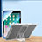 Funda Silicona Ultrafina Carcasa Transparente con Soporte para Apple iPad Air 2 Claro