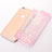 Funda Silicona Ultrafina Carcasa Transparente Flores T01 para Apple iPhone 6