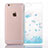 Funda Silicona Ultrafina Carcasa Transparente Flores T01 para Apple iPhone 6