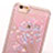 Funda Silicona Ultrafina Carcasa Transparente Flores T01 para Apple iPhone 6