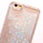 Funda Silicona Ultrafina Carcasa Transparente Flores T01 para Apple iPhone 6S