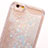 Funda Silicona Ultrafina Carcasa Transparente Flores T01 para Apple iPhone 6S Plus