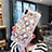 Funda Silicona Ultrafina Carcasa Transparente Flores T01 para Apple iPhone Xs Max Multicolor