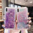 Funda Silicona Ultrafina Carcasa Transparente Flores T02 para Apple iPhone XR