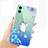 Funda Silicona Ultrafina Carcasa Transparente Flores T03 para Apple iPhone 11