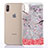 Funda Silicona Ultrafina Carcasa Transparente Flores T04 para Apple iPhone Xs Max