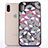 Funda Silicona Ultrafina Carcasa Transparente Flores T06 para Apple iPhone XR