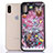 Funda Silicona Ultrafina Carcasa Transparente Flores T07 para Apple iPhone XR