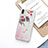 Funda Silicona Ultrafina Carcasa Transparente Flores T11 para Apple iPhone Xs Max