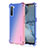 Funda Silicona Ultrafina Carcasa Transparente Gradiente G01 para Oppo Find X2 Lite