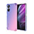 Funda Silicona Ultrafina Carcasa Transparente Gradiente para Realme V20 5G