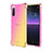 Funda Silicona Ultrafina Carcasa Transparente Gradiente para Sony Xperia 10 III Lite