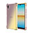 Funda Silicona Ultrafina Carcasa Transparente Gradiente para Sony Xperia Ace III