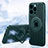 Funda Silicona Ultrafina Goma Carcasa con Mag-Safe Magnetic AC1 para Apple iPhone 13 Pro Max