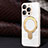 Funda Silicona Ultrafina Goma Carcasa con Mag-Safe Magnetic C01 para Apple iPhone 12 Pro Max