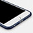 Funda Silicona Ultrafina Goma con Anillo de dedo Soporte para Apple iPhone 6S Azul