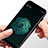 Funda Silicona Ultrafina Goma con Anillo de dedo Soporte para Xiaomi Mi Mix 2S Negro