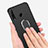 Funda Silicona Ultrafina Goma con Magnetico Anillo de dedo Soporte para Huawei Honor 20E Negro