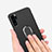 Funda Silicona Ultrafina Goma con Magnetico Anillo de dedo Soporte para Huawei P30 Pro New Edition Negro