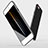 Funda Silicona Ultrafina Goma H06 para Apple iPhone 6S Plus Negro