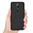 Funda Silicona Ultrafina Goma para Nokia X6 Negro