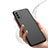 Funda Silicona Ultrafina Goma para Samsung Galaxy F13 4G Negro