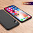 Funda Silicona Ultrafina Goma Q01 para Apple iPhone Xs Negro