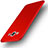 Funda Silicona Ultrafina Goma S02 para Samsung Galaxy A7 SM-A700 Rojo