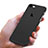 Funda Silicona Ultrafina Goma S05 para Apple iPhone SE (2020) Negro