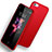 Funda Silicona Ultrafina Goma U10 para Apple iPhone 6S Rojo